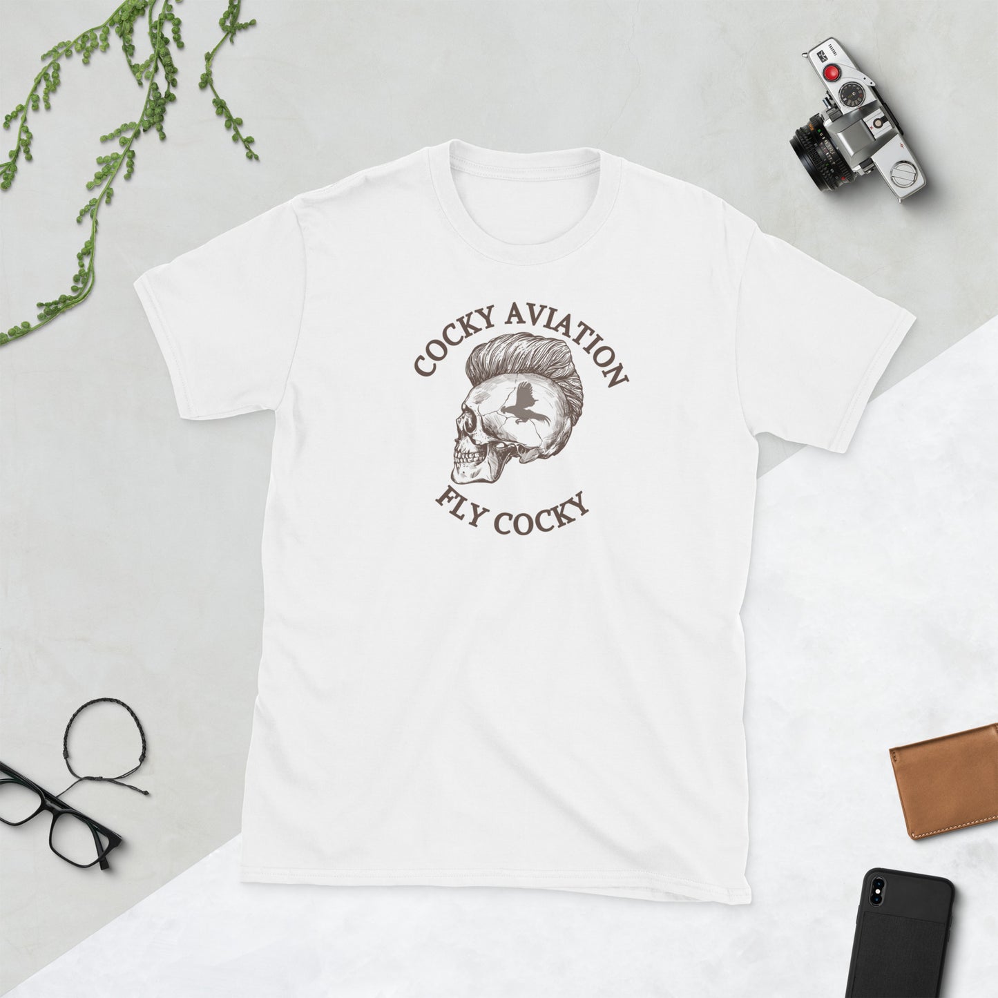 Fly Cocky On The Mind  Short-Sleeve Unisex T-Shirt