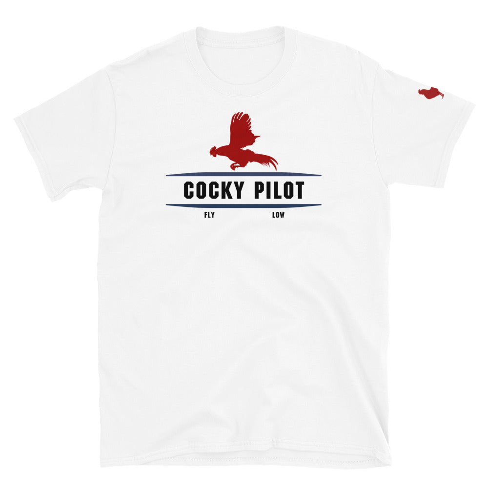 Cocky Rooster Short-Sleeve Unisex T-Shirt