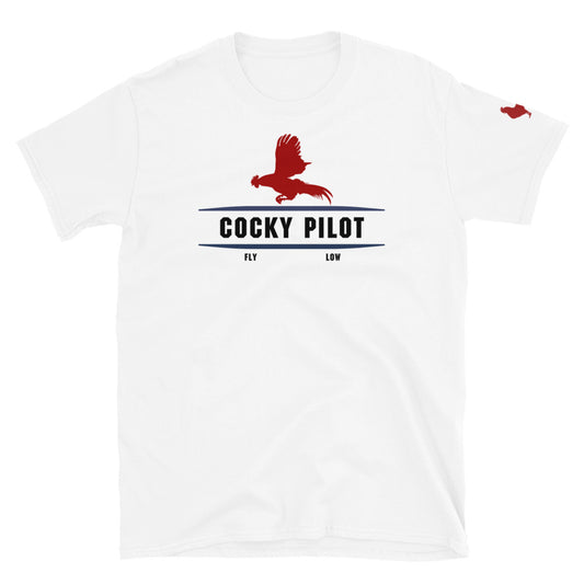 Cocky Rooster Short-Sleeve Unisex T-Shirt