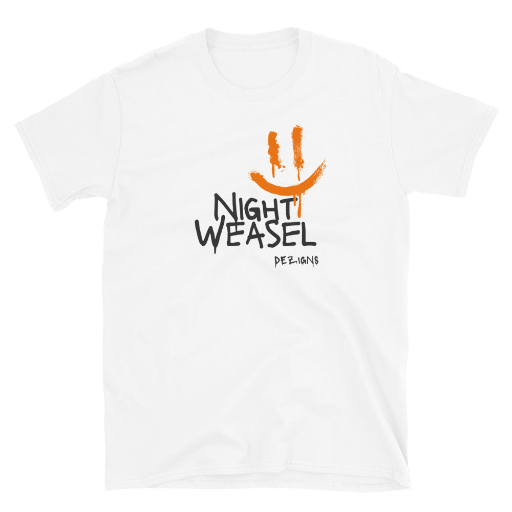 Weasel Grafiti Orange Short-Sleeve Unisex T-Shirt