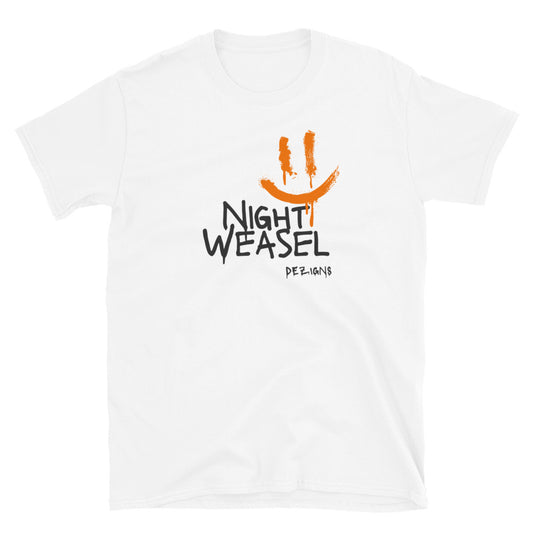 Weasel Grafiti Orange Short-Sleeve Unisex T-Shirt